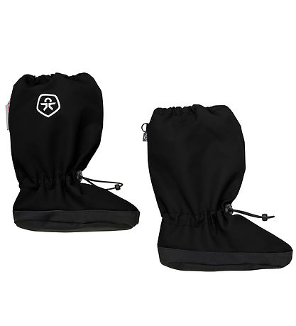 Color Kids Outdoor Footies - Black