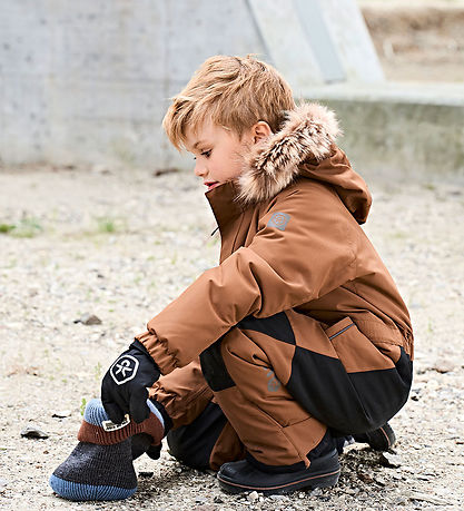 Color Kids Húfa - Ull/Akrýl - Prjónað - Stormsamt veður