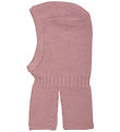 Color Kids Balaclava - Wool/Acrylic - 2-layer - Woodrose