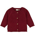 Fixoni Cardigan - Knitted - Syrah