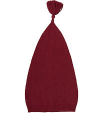 Fixoni Christmas Hat - Knitted - Pixie - Syrah