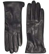 Markberg Gloves - Leather/Wool - CariannaMBG - Black Markberg Gloves - Leather/Wool - CariannaMBG - Black