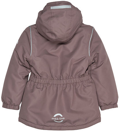 Mikk-Line Winter Coat w. Fleece - Sparrow