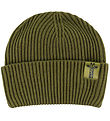 DYR-Cph Beanie - Rib - Knitted - Animal Land - Olive DYR-Cph Beanie - Rib - Knitted - Animal Land - Olive
