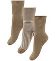 Hust and Claire Socks - Bamboo - 3-Pack - HCFuxie - Warm Sand Hust and Claire Socks - Bamboo - 3-Pack - HCFuxie - Warm Sand