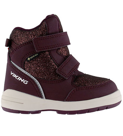 Viking Winter Boots - Fun Glitter Warm GTX 2V - Plum