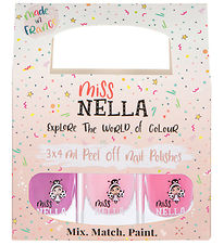 Miss Nella Nail Polish - 3-Pack - Pastel Colours