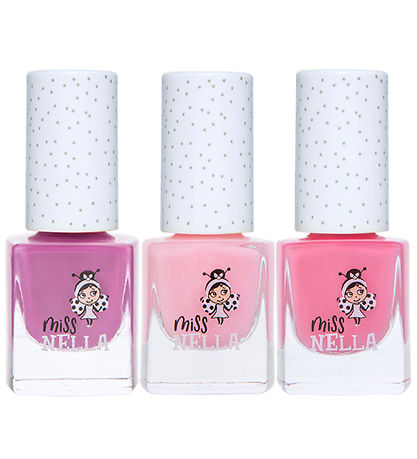Miss Nella Nagellak - 3-pack - Pastel Kleuren