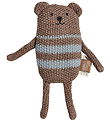 OYOY Rattle - Bella Bear - Brown Melange