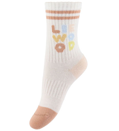 Liewood Socks - 2-Pack - Annette - Light Apricot/Cream De La C