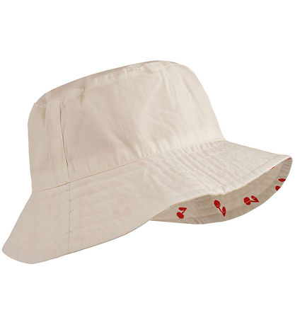 Liewood Bucket Hat - Reversible - Damon - Cherries/Sandy