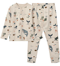 Liewood Pyjama set - Wilhelm - Sea Wezen/Sandy