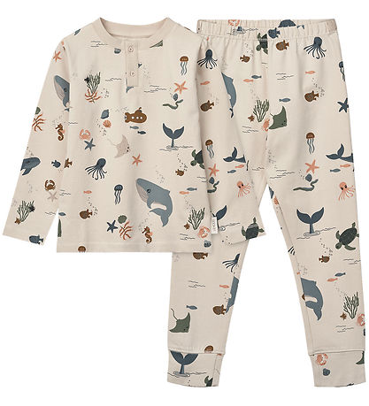 Liewood Pyjama set - Wilhelm - Sea Wezen/Sandy