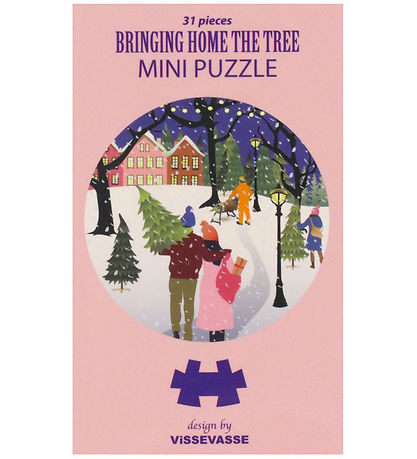Vissevasse Jigsaw Puzzle - 31 Bricks - Bringing Home The Tree -