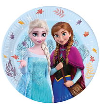 Decorata Party Kartonnen borden - 8-pack - 23 cm - Frozen Idylli
