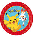 Decorata Party Paperilautaset - 8 kpl - 23 cm - Pokémon Decorata Party Paperilautaset - 8 kpl - 23 cm - Pokémon