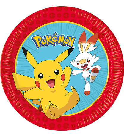 Assiettes en carton Decorata Party - 8 Pack - 23 cm - Pokémon
