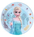 Decorata Party Cardboard plates - 8-Pack - 19.5 cm - Frozen Idyl