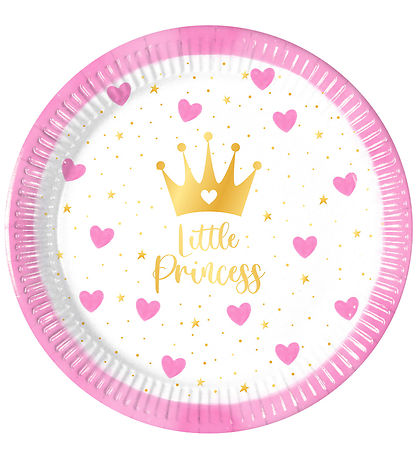 Decorata Party Papieren borden - 8-pack - 19,5 cm - My Kleine Pr