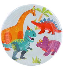 Assiettes en carton Decorata Party - 8 Pack - 23 cm - Dino Party