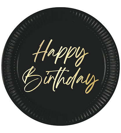 Assiettes en carton Decorata Party - 8 Pack - 23 cm - Élégant Ha Assiettes en carton Decorata Party - 8 Pack - 23 cm - Élégant Ha