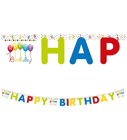 Happy Anniversaire Banner Decorata Party - Streamers Happy Anniversaire Banner Decorata Party - Streamers