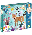 Djeco Activity Toy - Fluffy Animals