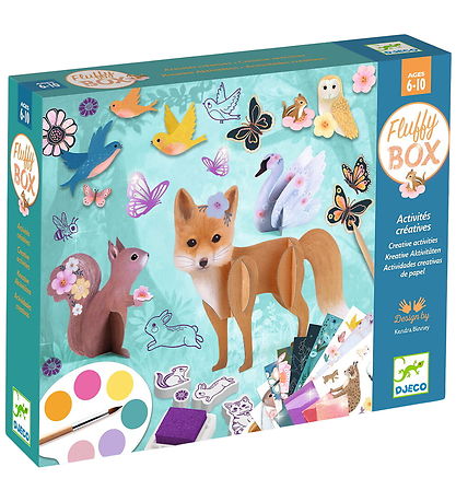 Set de Création Djeco - 6 Projets - Fluffy Box Set de Création Djeco - 6 Projets - Fluffy Box
