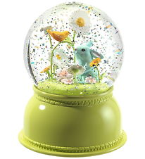 Djeco Snow Globe w. light - Rabbit