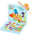 Djeco Träpedagogiskt spel - Havet - 4 Spel