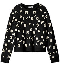 Name It Bluse - Strick - NkfOline - Black