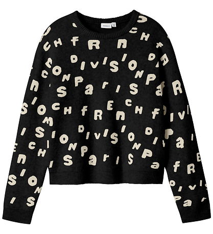 Name It Blouse - Knitted - NkfOline - Black