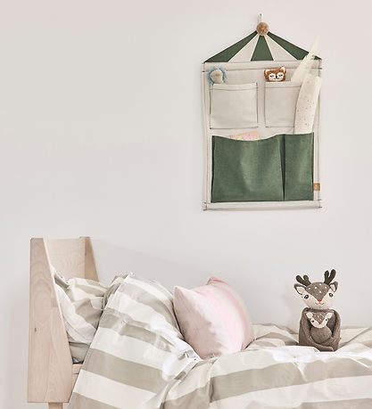 OYOY Wall Storage - Circus - Clay/Green