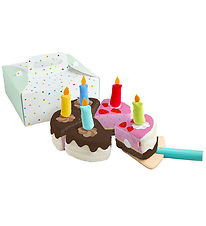 HABA Play Food - Birthday cake w. Candles