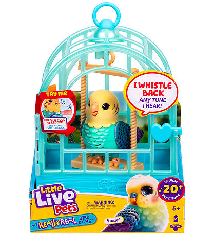 Little Live Pets - My Really Real Bird & Cage - Indie