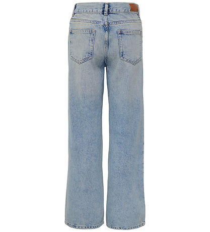 Kids Only Jeans - KogElla - Wide - Medium+ Blue Denim/Rhinestone