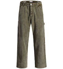 Jack & Jones Trousers - JpsTalex - Corduroy - Crocodile