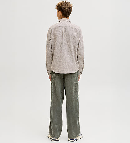 Jack & Jones Housut - JpsTalex - Corduroy - Crocodile