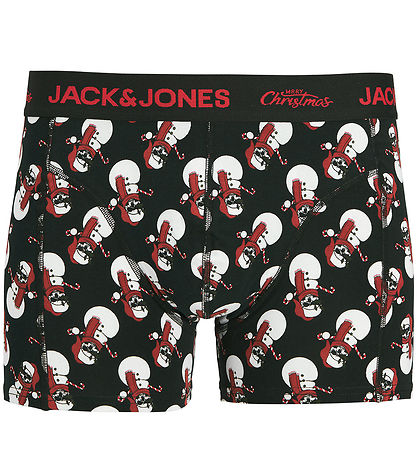 Jack & Jones Gjafabox - Boxer nærbuxur/Sokkar - Jacsnow - Black