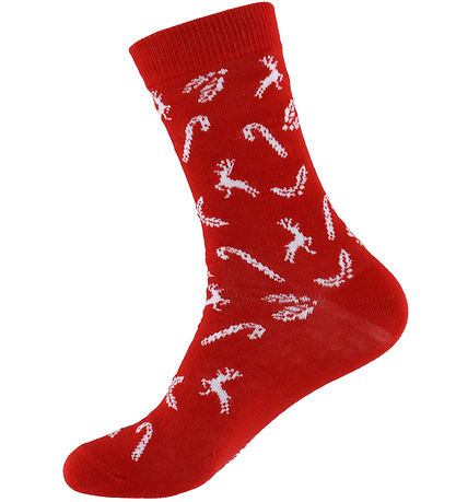 Jack & Jones Socks - 3-Pack - Jaccane - True Red/Duffel Ba Jack & Jones Socks - 3-Pack - Jaccane - True Red/Duffel Ba