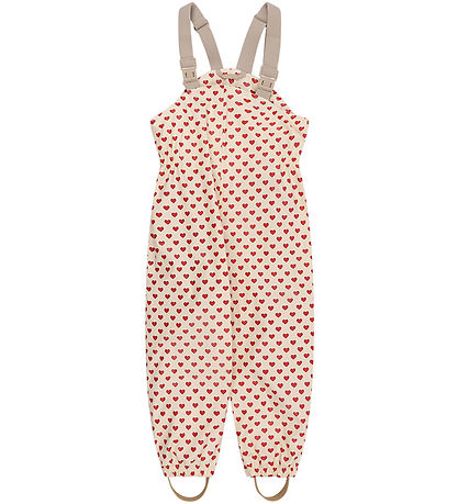 Konges Sløjd Rainwear w. Suspenders/Fleece - PU - Rainy Palm - C