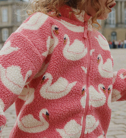 Konges Sløjd Fleece Jacket - Jody - Swan Candy