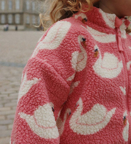 Konges Sløjd Fleece Jacket - Jody - Swan Candy