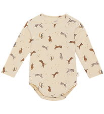 Konges Sløjd Bodysuit l/s - Basic - Roar Konges Sløjd Bodysuit l/s - Basic - Roar