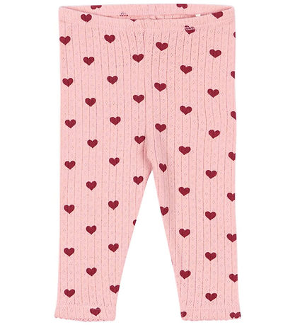 Konges Sløjd Trousers - Minnie - Amour Rouge w. Pointelle Konges Sløjd Trousers - Minnie - Amour Rouge w. Pointelle