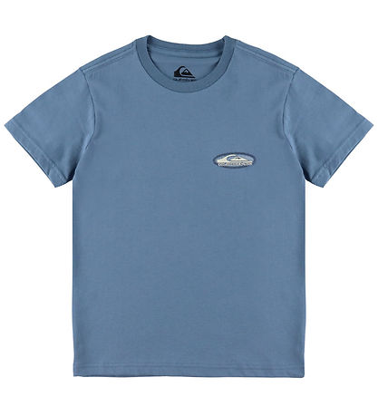 T-Shirt Quiksilver - Lignes de bordure Evo - China Blue T-Shirt Quiksilver - Lignes de bordure Evo - China Blue