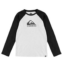 Quiksilver Blouse - EV Omni Logo Raglan - Athletic Heather Quiksilver Blouse - EV Omni Logo Raglan - Athletic Heather