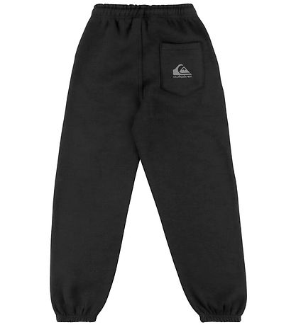 Quiksilver Sweatpants - Graphic Jogger - Black