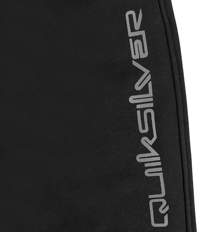 Quiksilver Sweatpants - Graphic Jogger - Black
