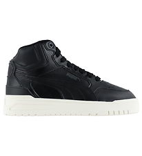 Puma Winter Boots - Shuffle Downtown Mid Fur Jr - Black/Shadow